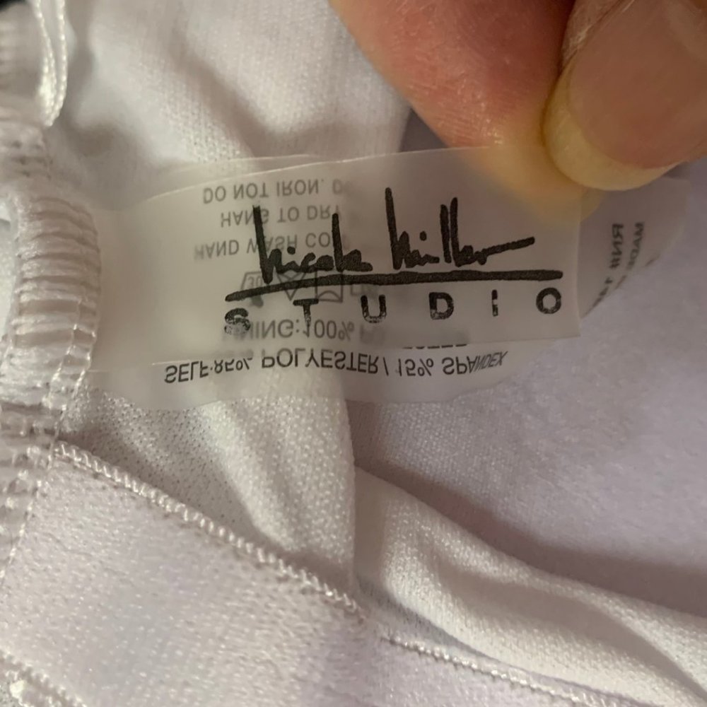 Psychedelic Floral Paisley One-Piece Swimsuit – Retro Boho Print Size M - Picture 8 of 9